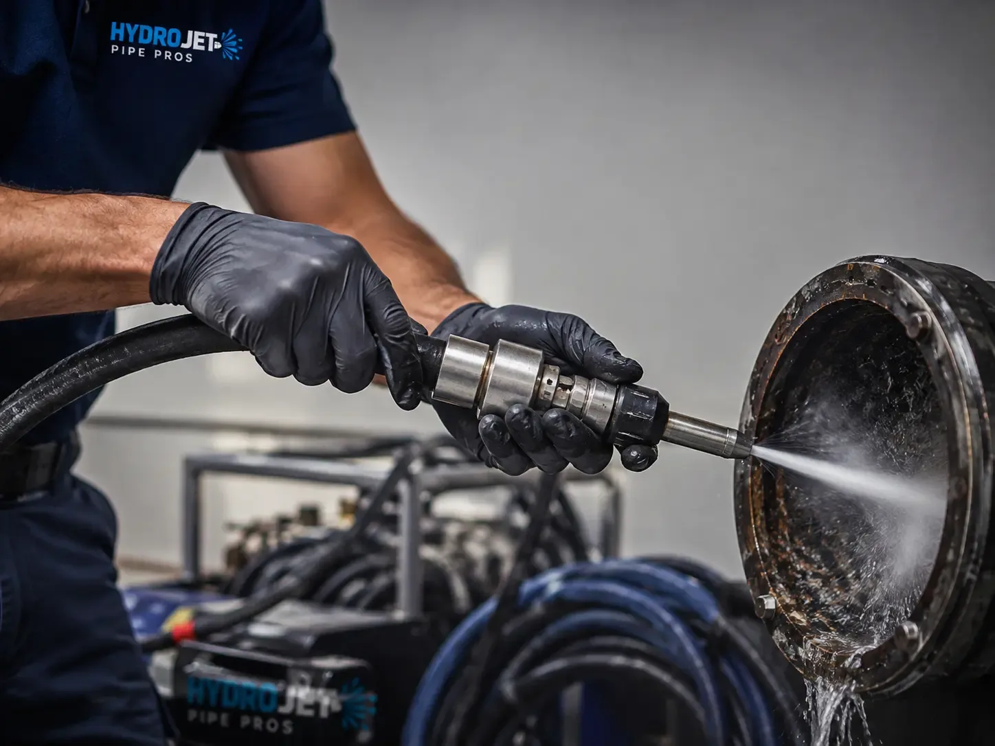Hydro Jet Pipe Descaling in Bryan, TX